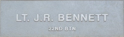 Image of plaque on tree  for James Richard Bennett