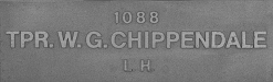 Image of plaque on tree S052 for William Chippindale