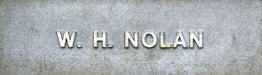 Image of plaque on tree N191 for William Nolan