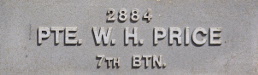 Image of plaque on tree S214 for Hubert Price