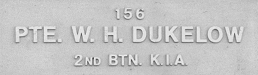 Image of plaque on tree S092 for William Dukelow