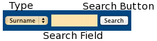 An image of the search field