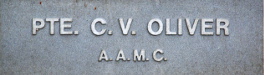 Image of plaque on tree S198 for Charles Oliver
