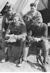 Photograph of a group of soldiers including Sapper  George Paterson